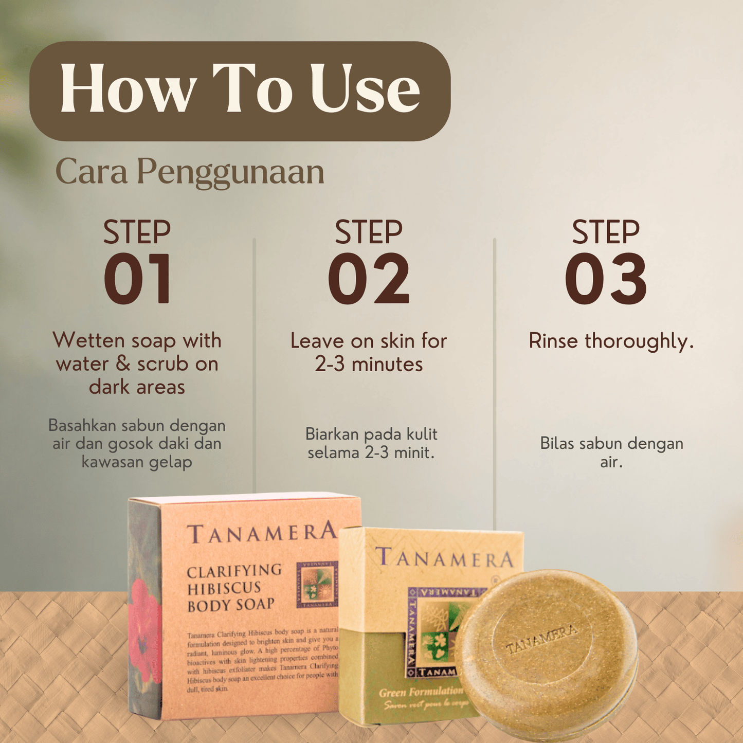 Tanamera Set Anti Jerawat Badan