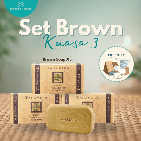 Tanamera Set Brown Kuasa 3