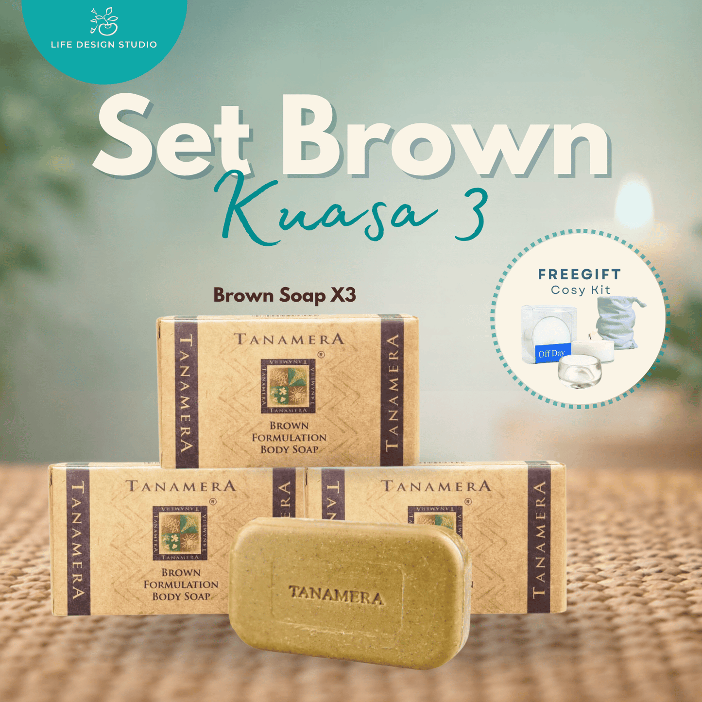 Tanamera Set Brown Kuasa 3