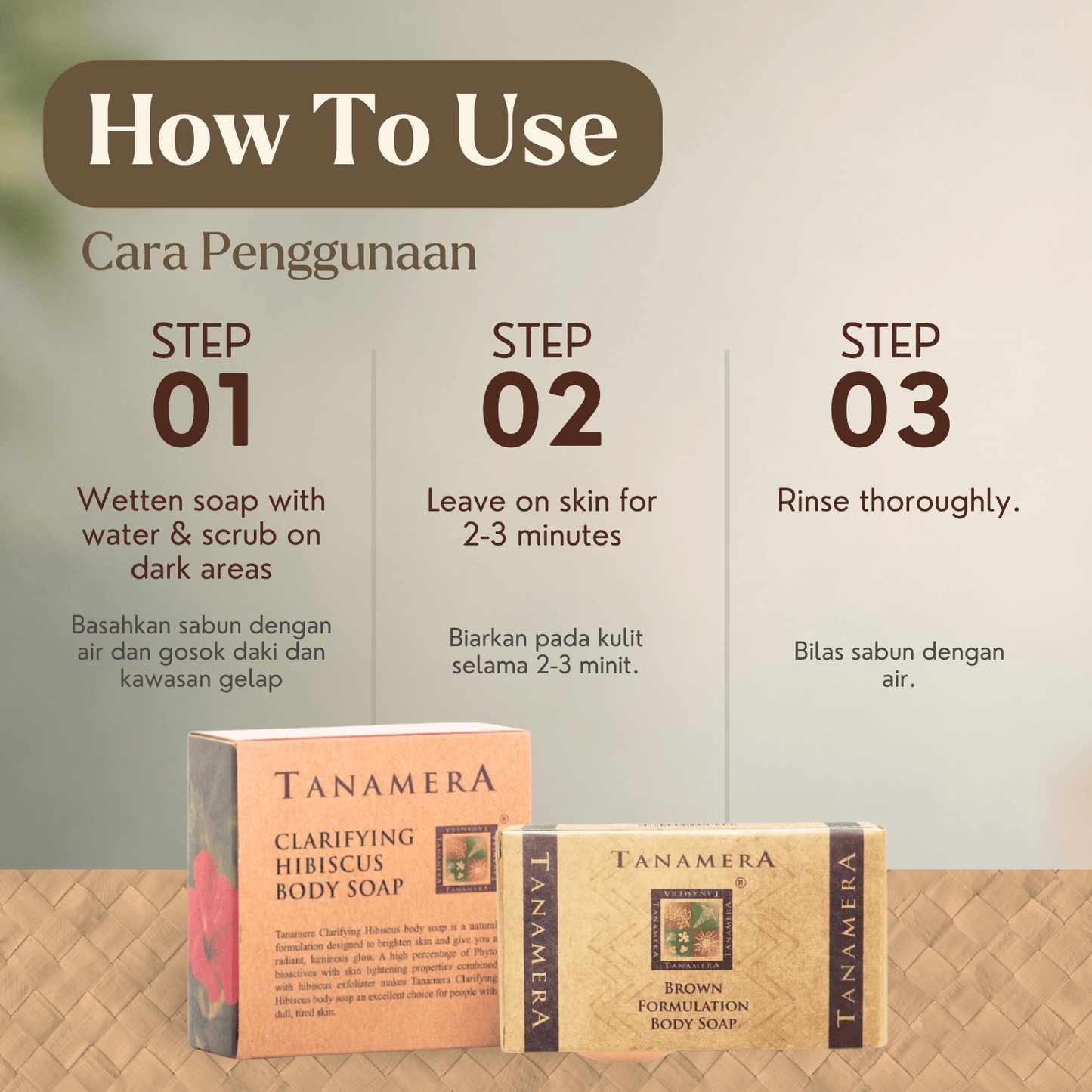 Tanamera Set Halus Mulus