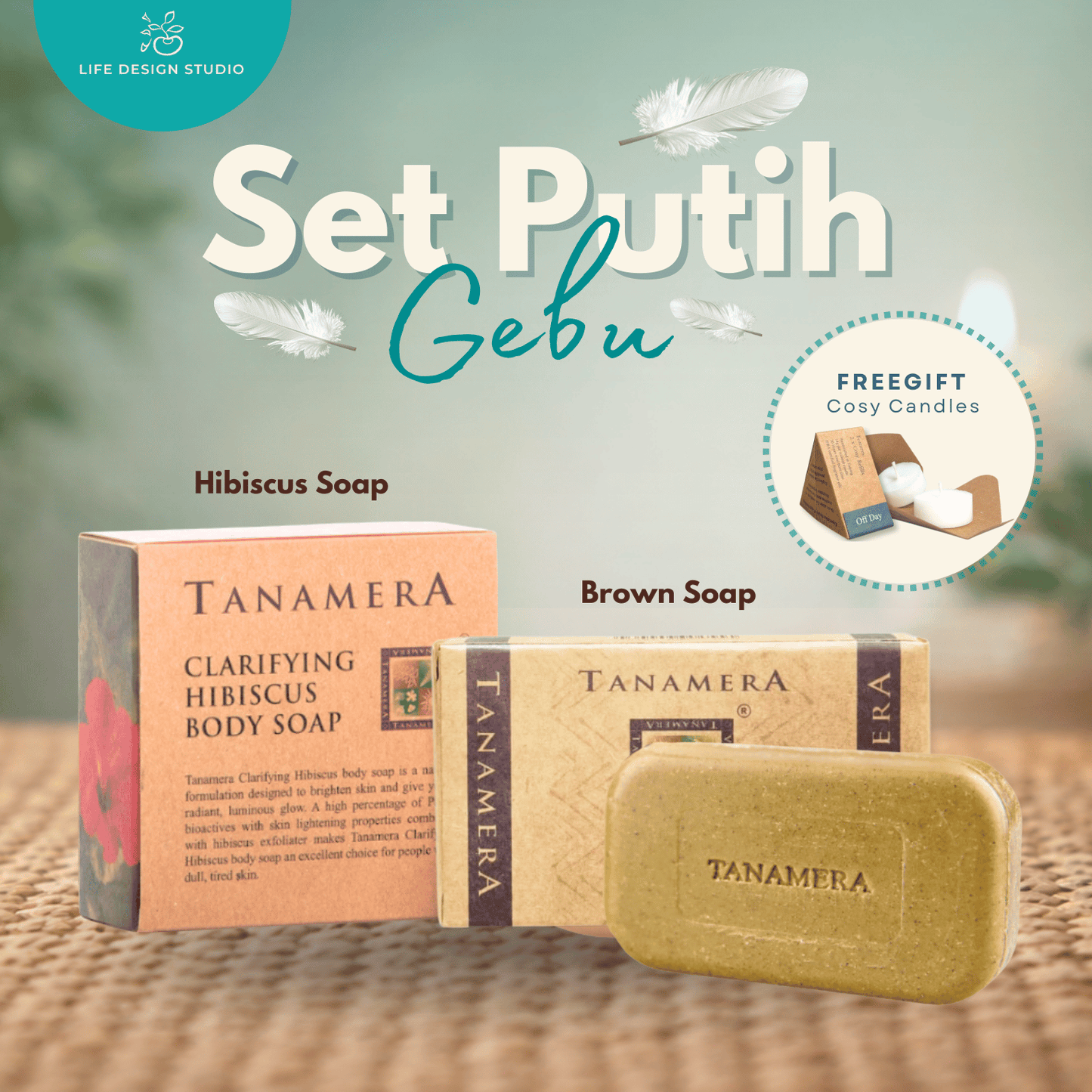 Tanamera Set Putih Gebu