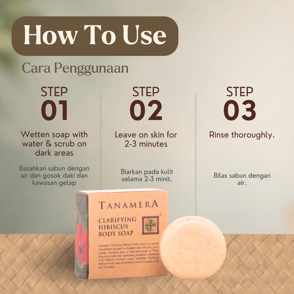 Tanamera Clarifying Hibiscus Body Soap (100 gm)