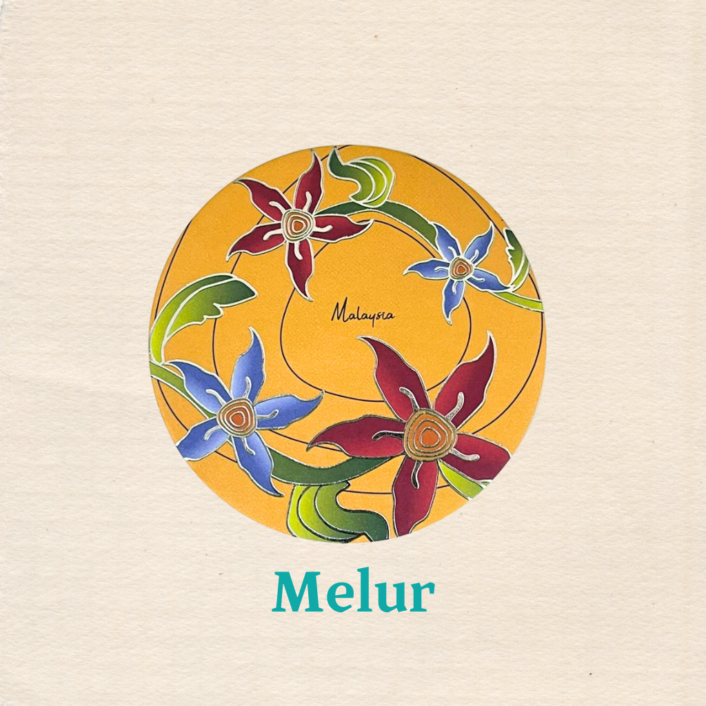 (Single Piece) Batik Coaster Bunga Edition