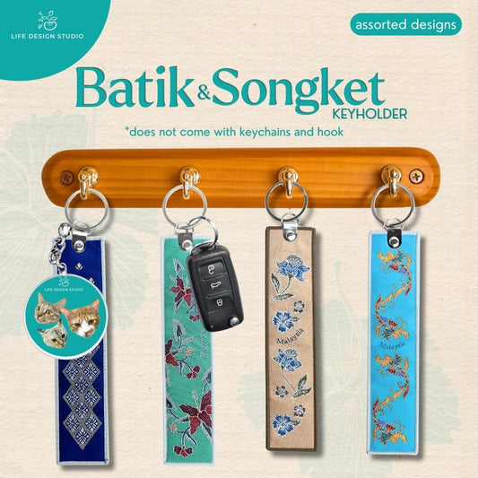 Batik & Songket Woven Key Holder