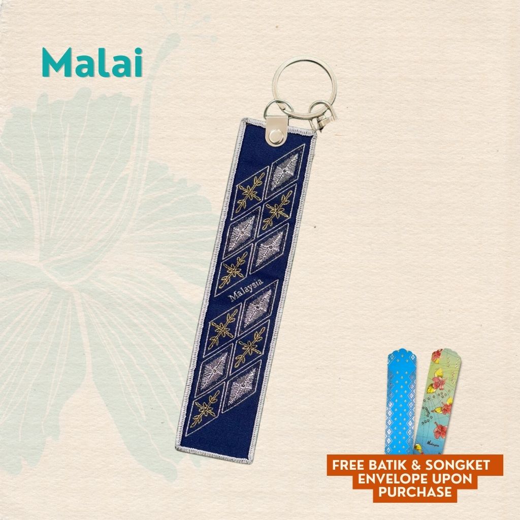 Batik & Songket Woven Key Holder