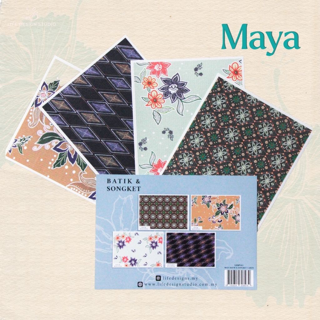 MAYA BATIK & SONGKET CARDS