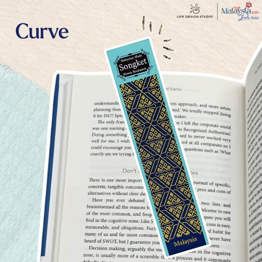 Woven Batik and Songket Bookmark