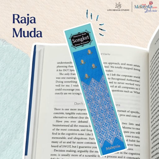 Woven Batik and Songket Bookmark