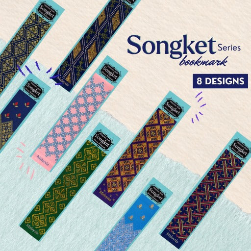 Woven Batik and Songket Bookmark