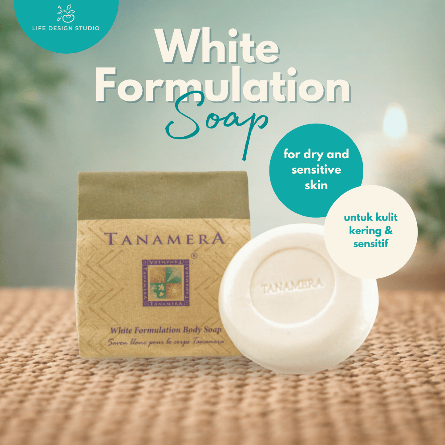 Tanamera White Formulation Body Soap (100 gm)
