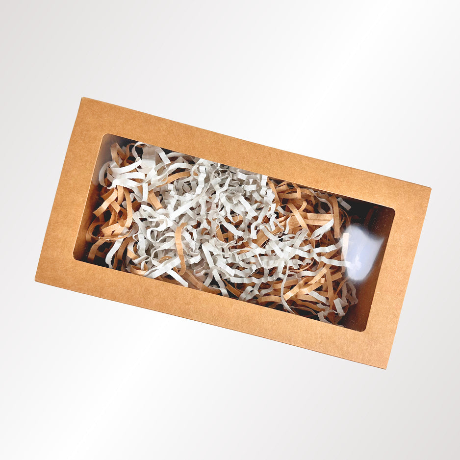 Premium Kraft Paper Gift Box with Clear Window