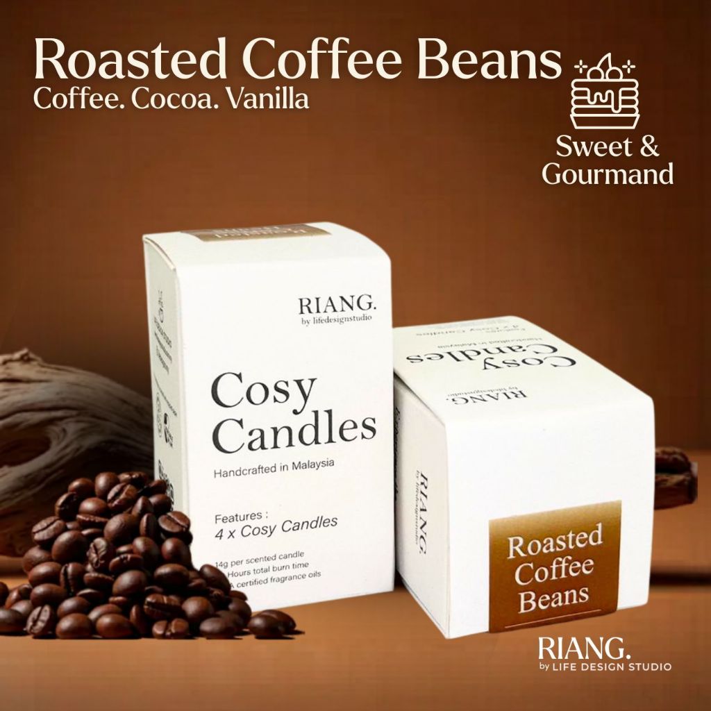 Riang. Cosy Candles (4pcs)