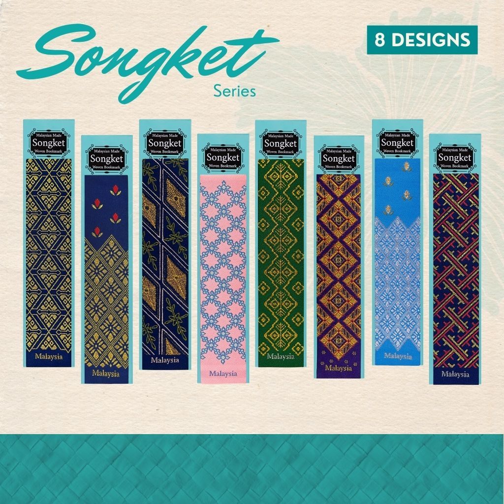KLCC Twin Towers Batik & Songket Bookmark Duo Gift Set