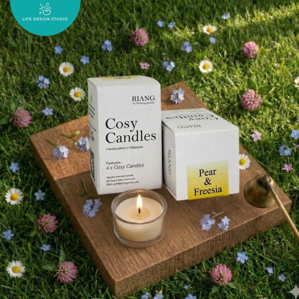 Riang. Cosy Candles (4pcs)