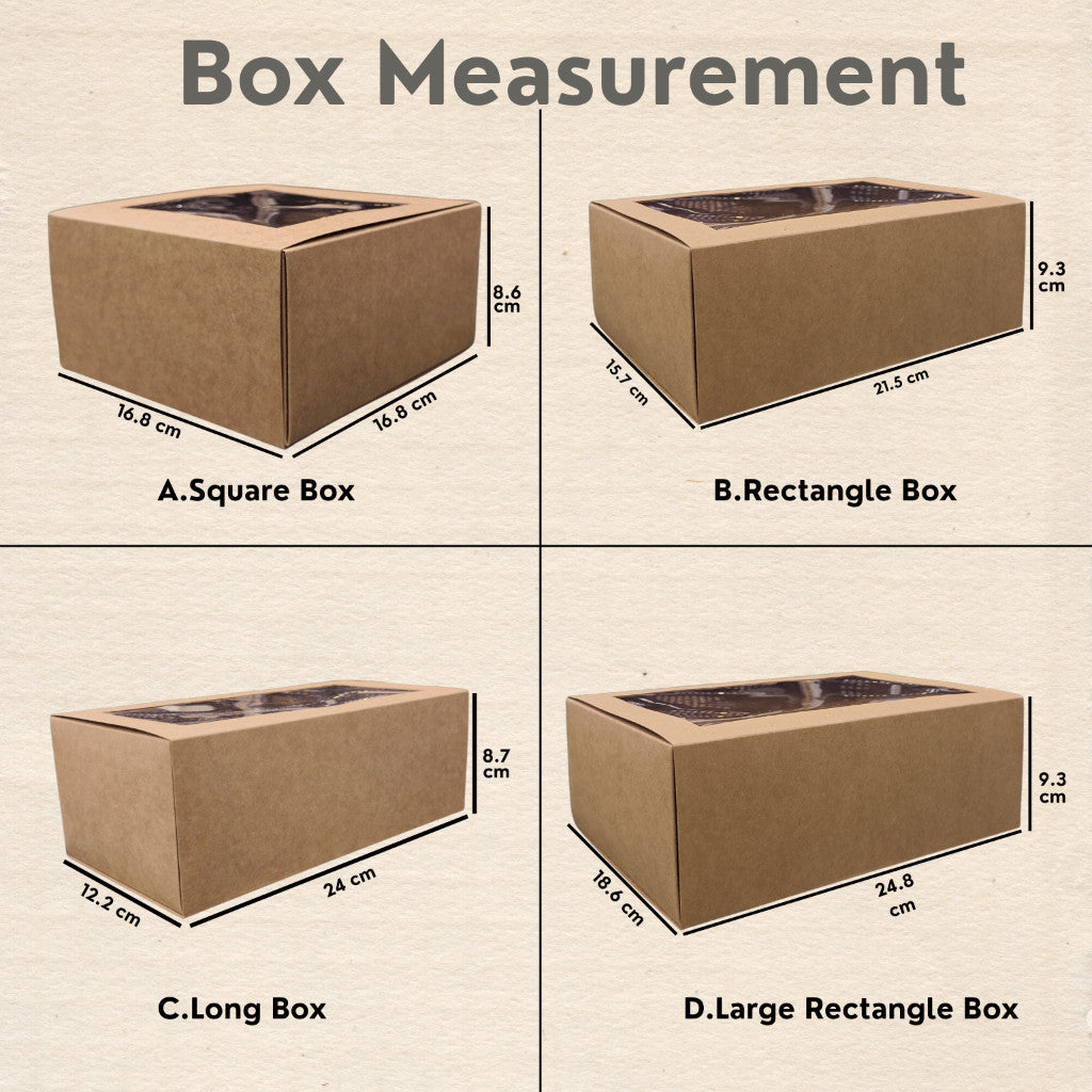 [CUSTOM] Premium Kraft Paper Gift Box