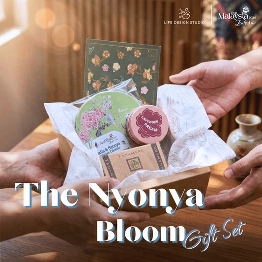 The Nyonya Bloom Gift Set | Malaysian Souvenir, Door Gift, Corporate Gift, Wedding Favours | Life Design Studio
